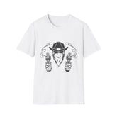 Men's Cowboy Gunslinger Graphic T-Shirt - Western Outlaw Design