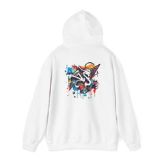 Unisex Streetwear Hoodie with Bold Graffiti Design The Ultimate Blend of Comfort and Style